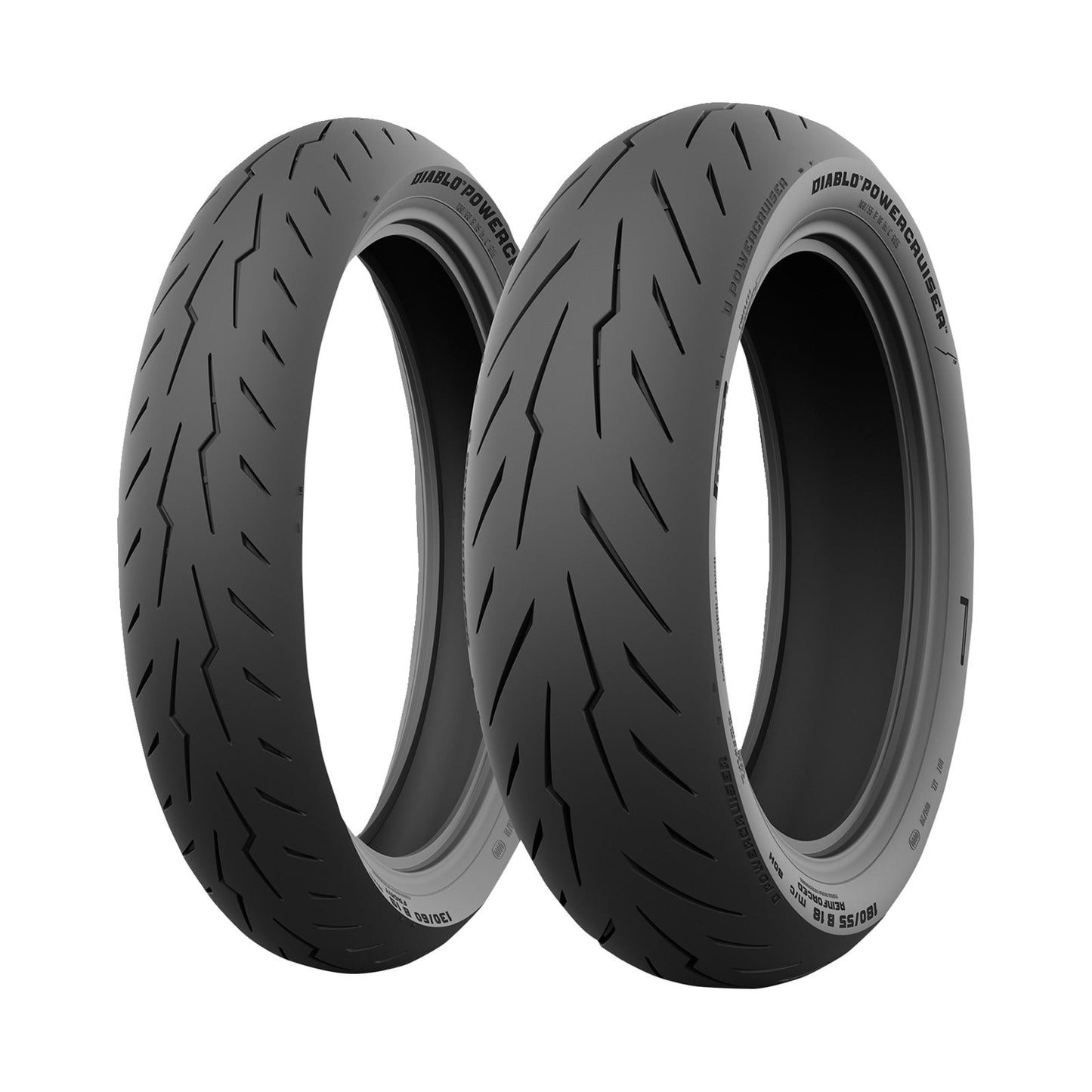 PIRELLI - PIRELLI - TIRE - DIABLO POWERCRUISER - FRONT - 100/90-19 - 57H BLACKWALL FRONT TIRE