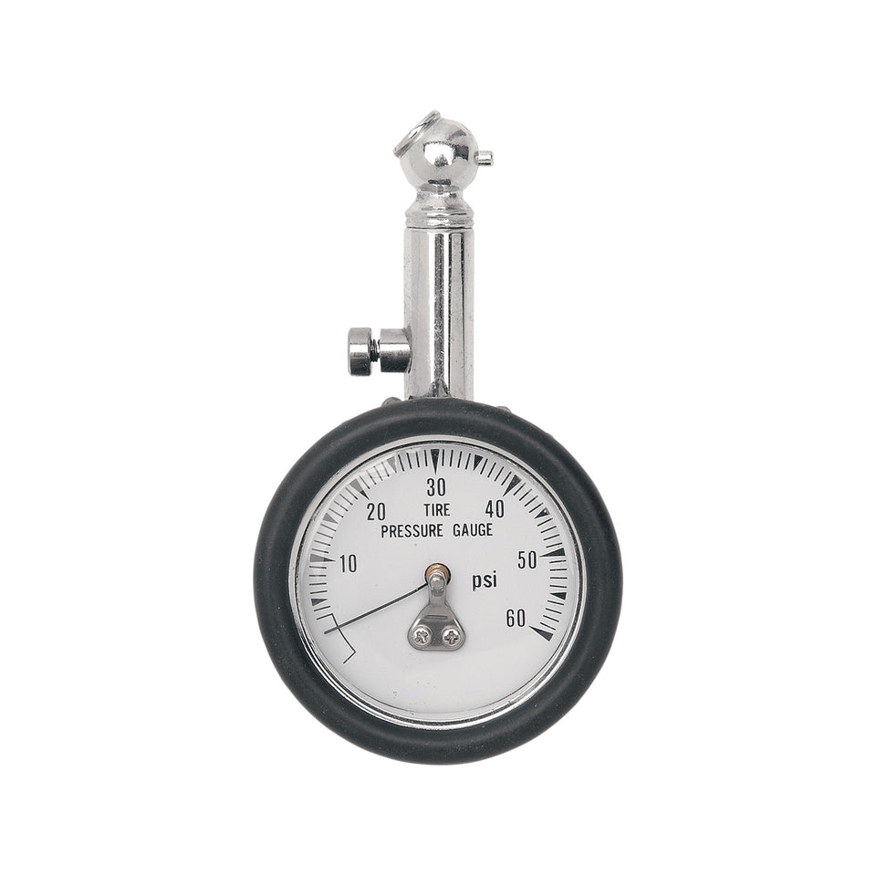 DRAG SPECIALTIES - GAUGE - PRESSURE - 60PSI - 45 DEGREES