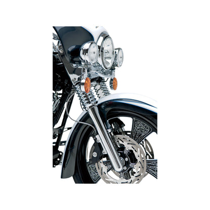 ARLEN NESS - FORK LEGS - CHROME - SMOOTH - DUAL DISC - '08-'13 FLT