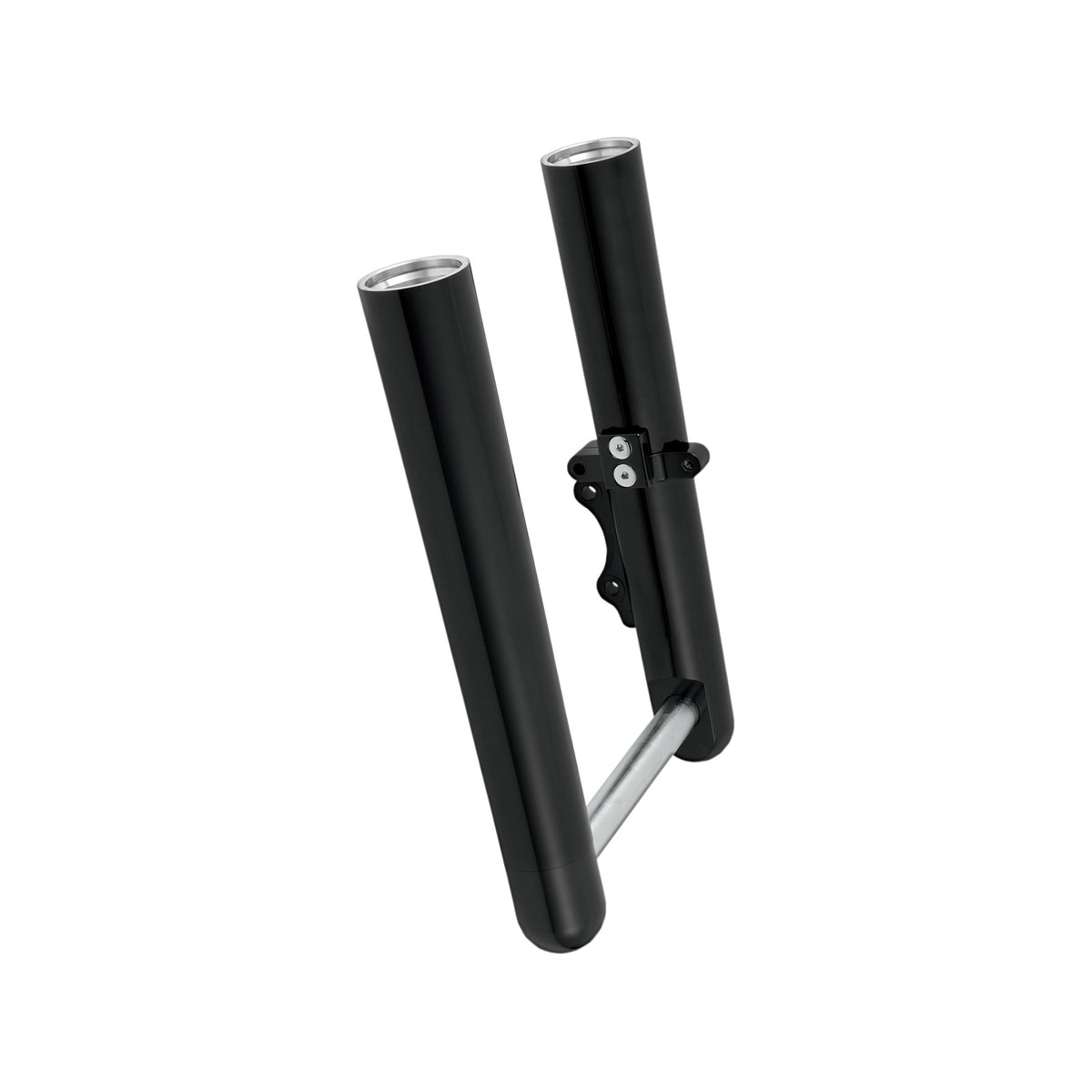 ARLEN NESS - FORK LEGS - BLACK ANODIZED - SMOOTH - DUAL DISC - '00-'07 FLT