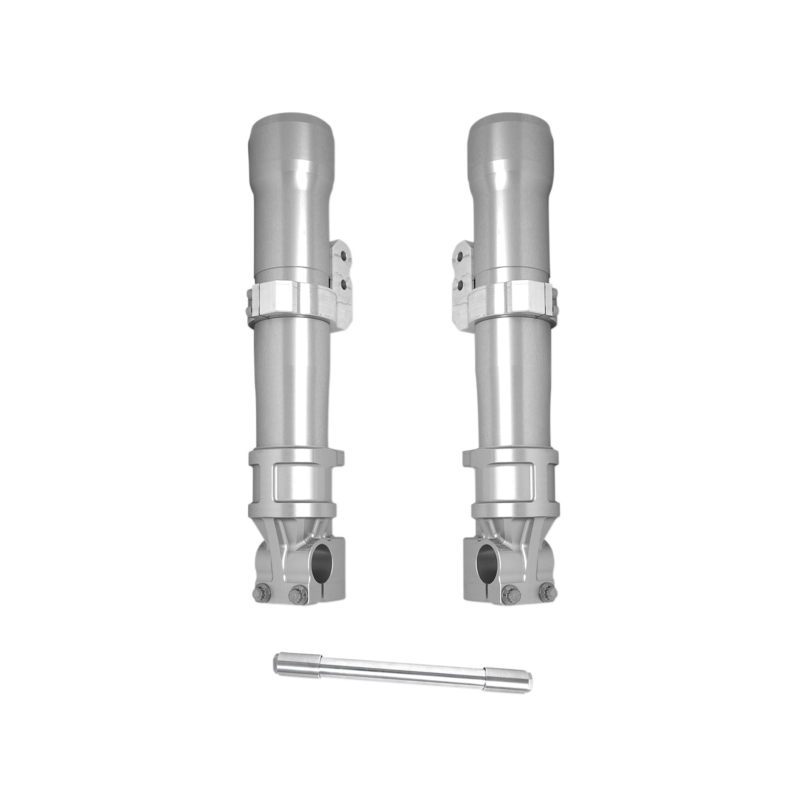 ALLOY ART - FORK LEGS - 49 MM - LOWER - CLEAR ANODIZED