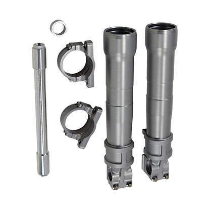 ALLOY ART - FORK LEGS - 49 MM - LOWER - CLEAR ANODIZED
