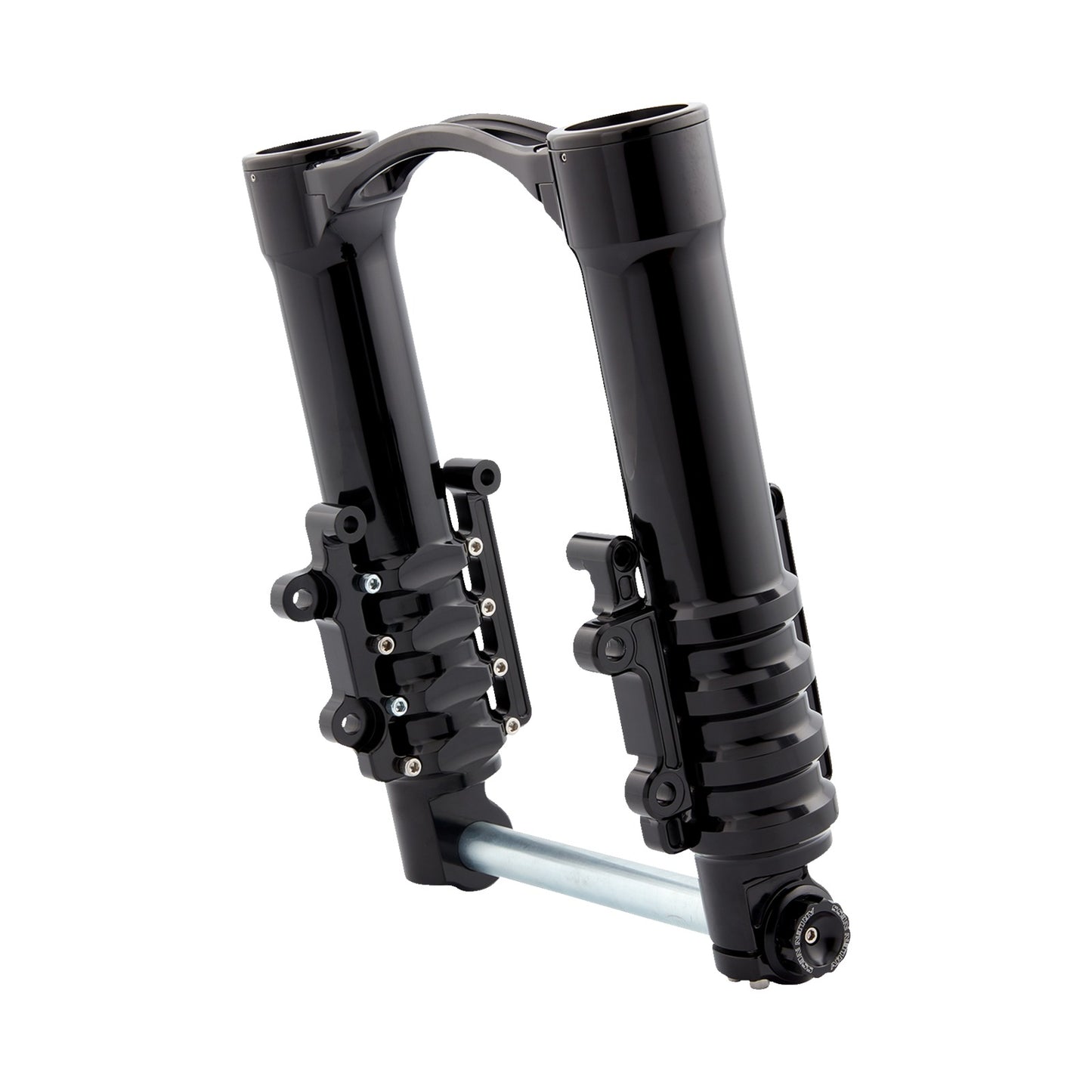 ARLEN NESS - FORK LEGS - 49 MM - BLACK ANODIZED - FOR FACTORY BRAKE CALIPER