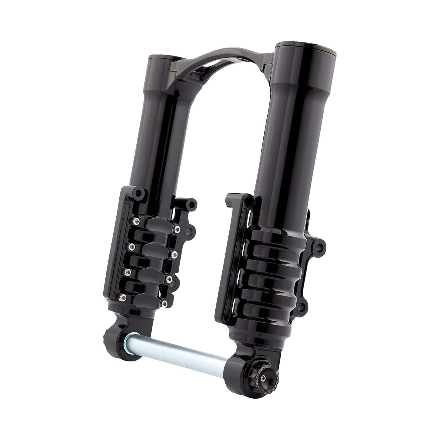 ARLEN NESS - FORK LEGS - 49 MM - BLACK ANODIZED - FOR FACTORY BRAKE CALIPER