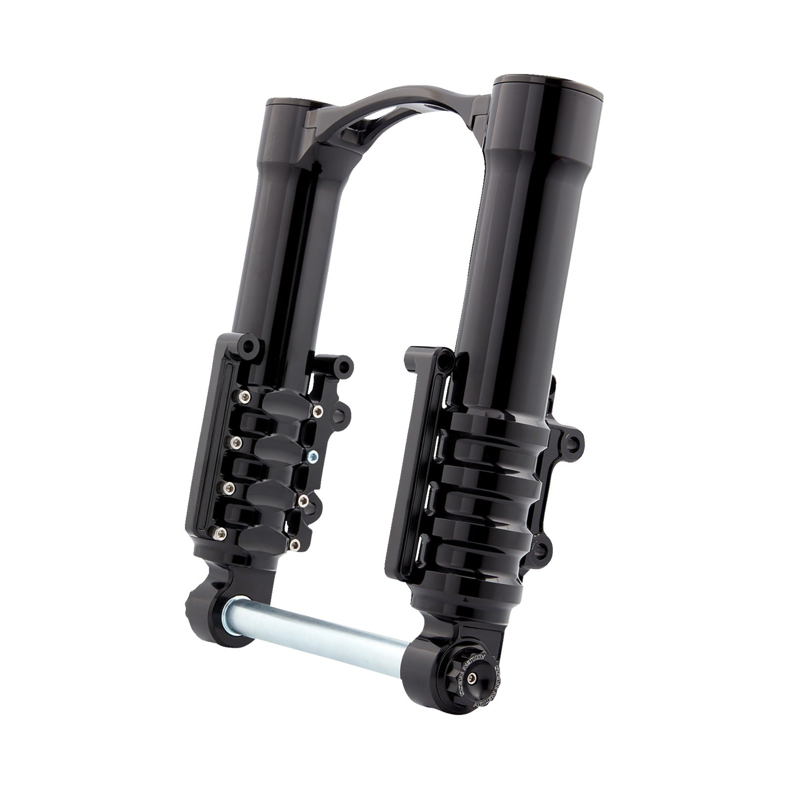 ARLEN NESS - FORK LEGS - 49 MM - BLACK ANODIZED - FOR FACTORY BRAKE CALIPER