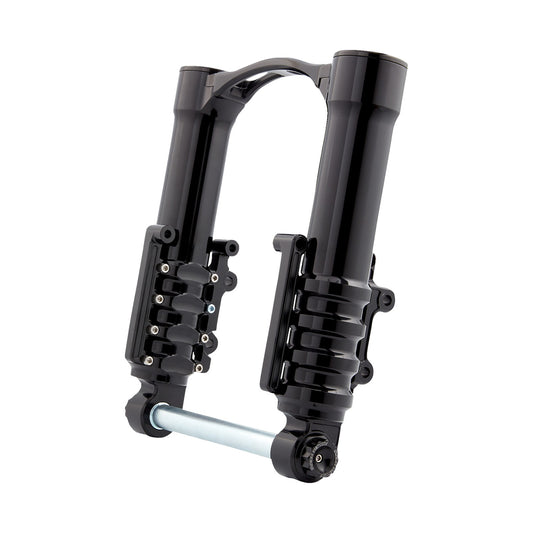 ARLEN NESS - FORK LEGS - 49 MM - BLACK ANODIZED - FOR FACTORY BRAKE CALIPER