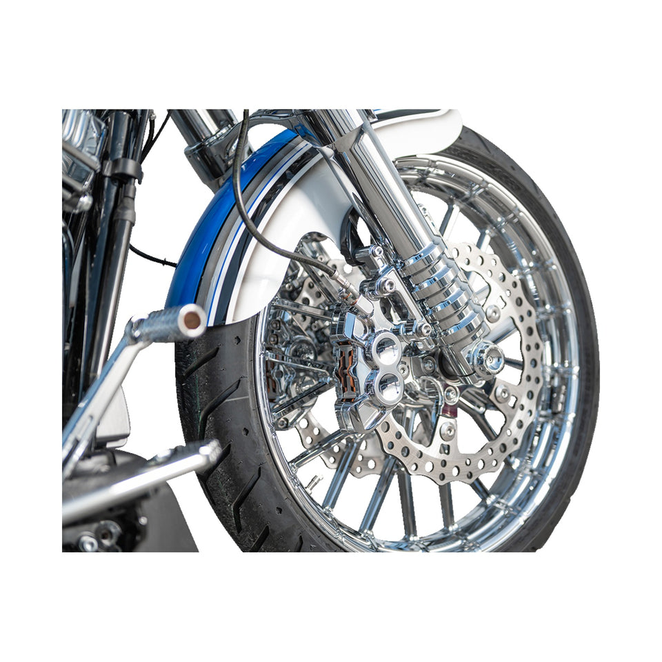 ARLEN NESS - FORK LEGS - 49 MM - CHROME - FOR FACTORY BRAKE CALIPER