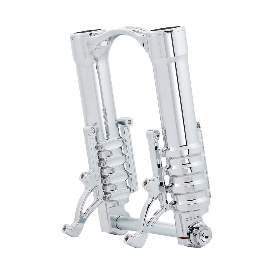 ARLEN NESS - FORK LEGS - 49 MM - CHROME - FOR CUSTOM RADIAL MOUNT BRAKE CALIPER
