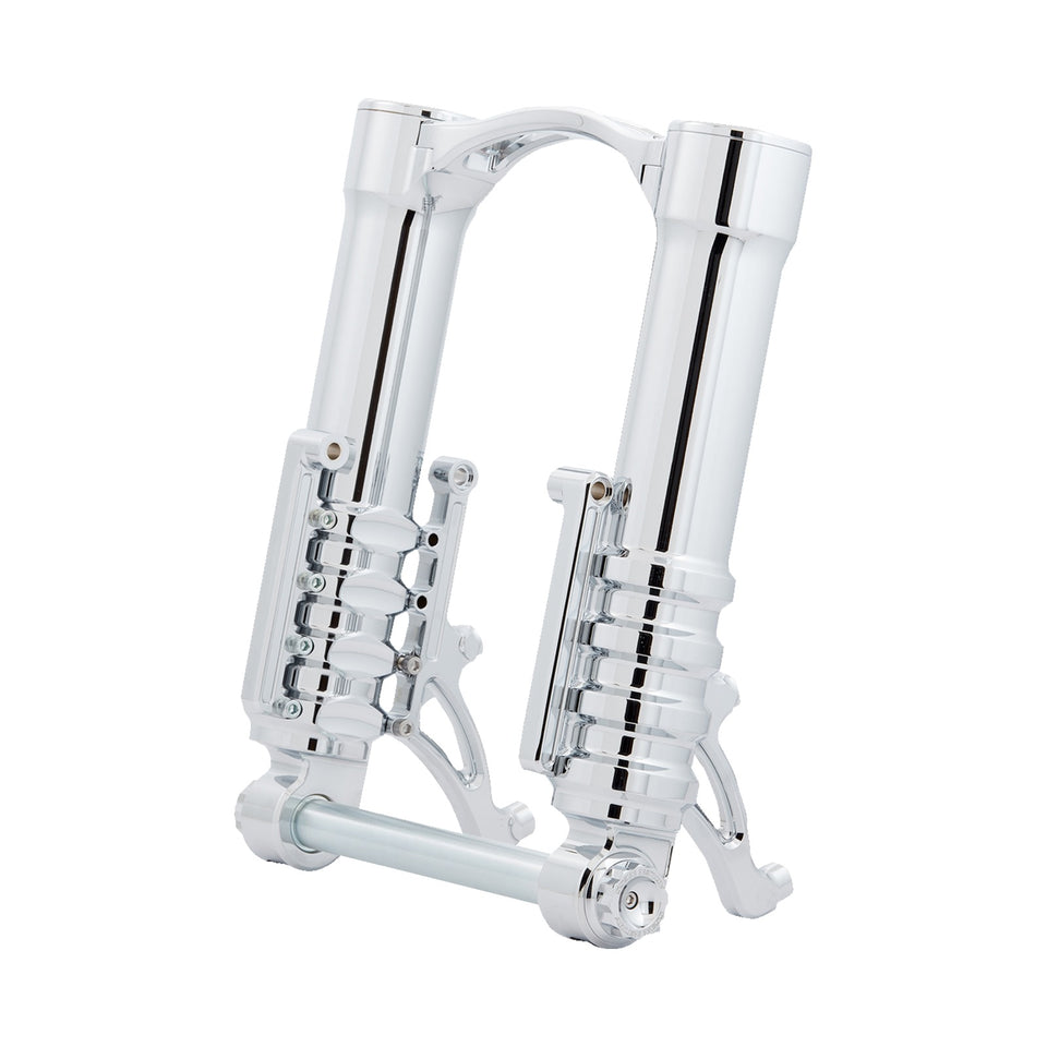ARLEN NESS - FORK LEGS - 49 MM - CHROME - FOR CUSTOM RADIAL MOUNT BRAKE CALIPER