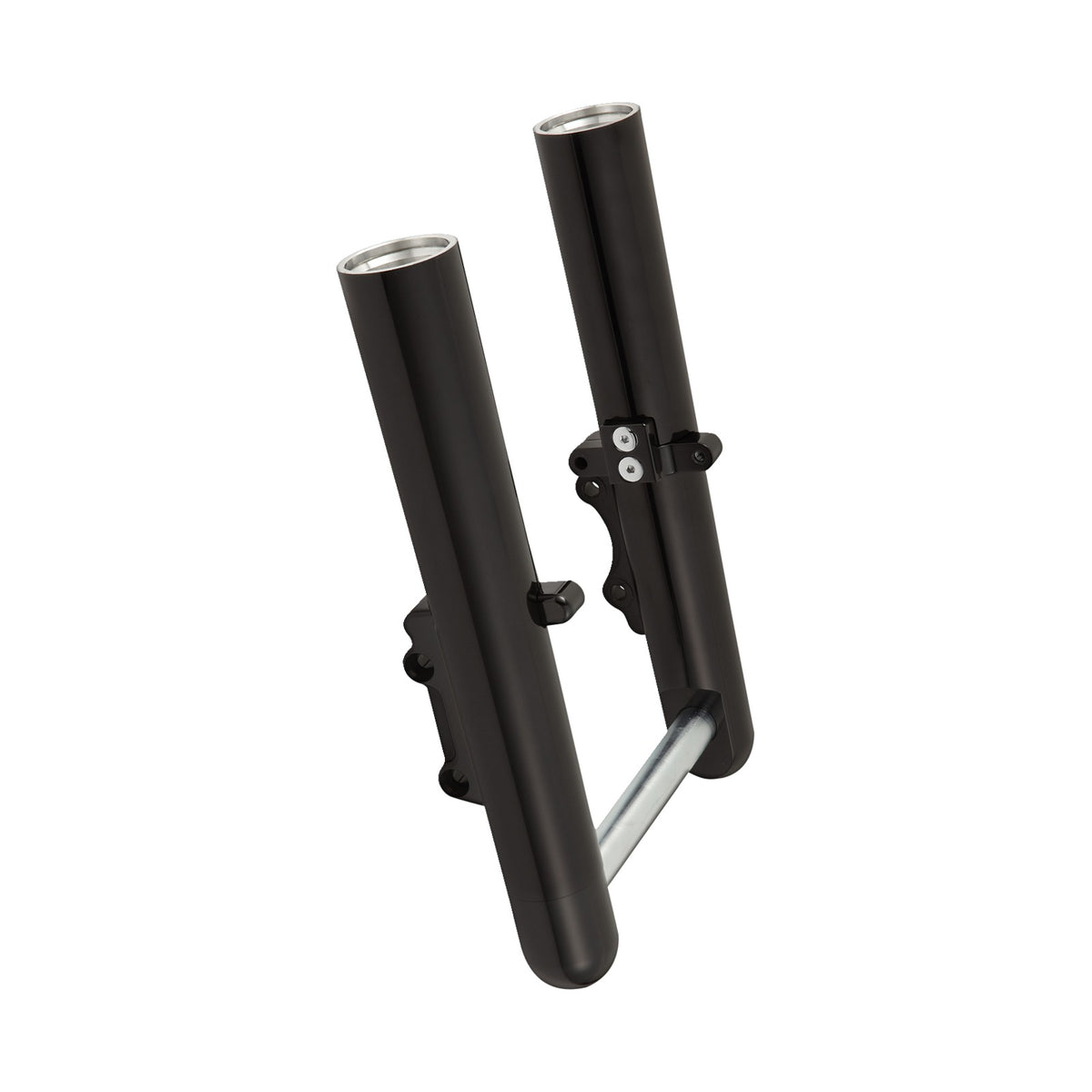ARLEN NESS - FORK LEGS - BLACK ANODIZED - SMOOTH - DUAL DISC