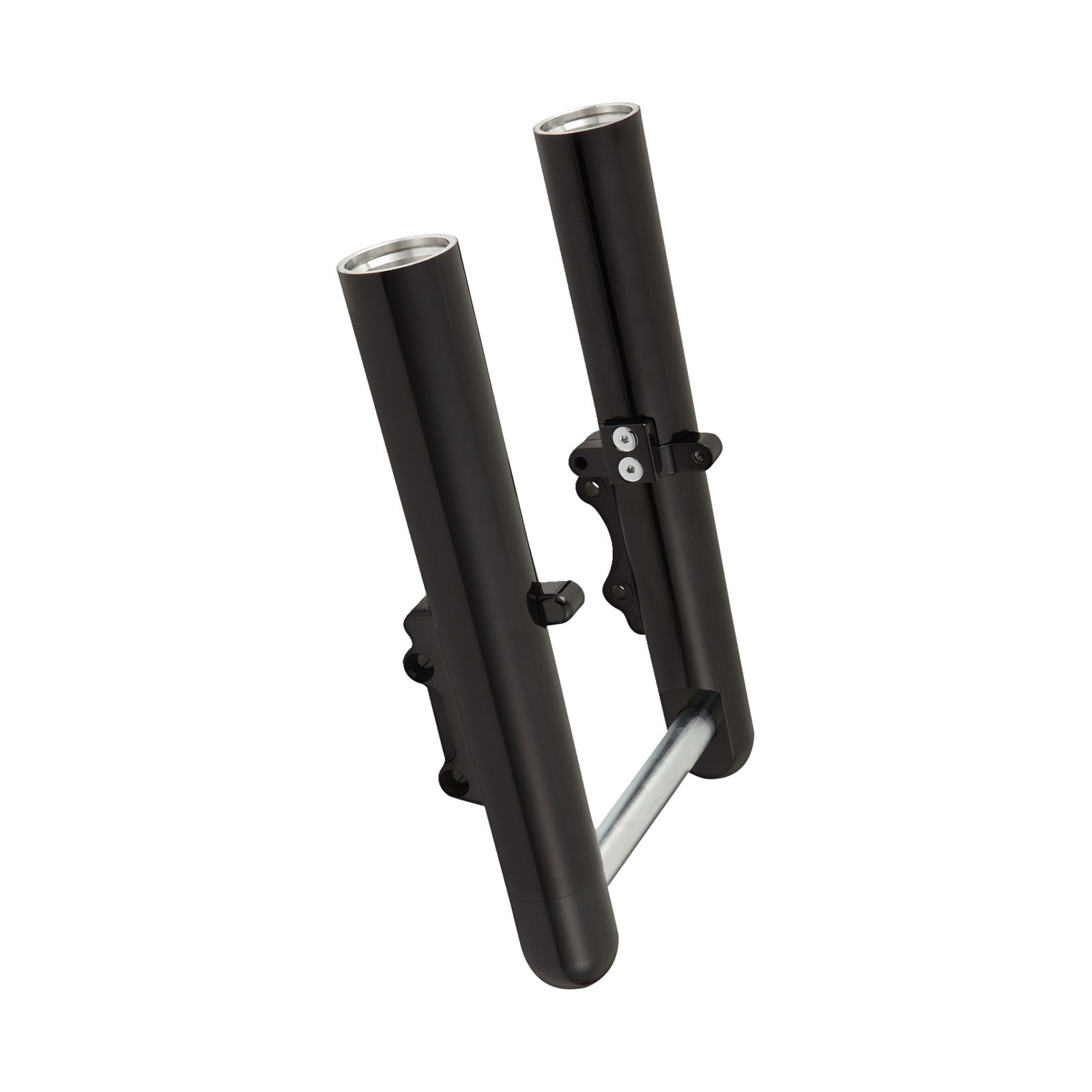 ARLEN NESS - FORK LEGS - BLACK ANODIZED - SMOOTH - DUAL DISC