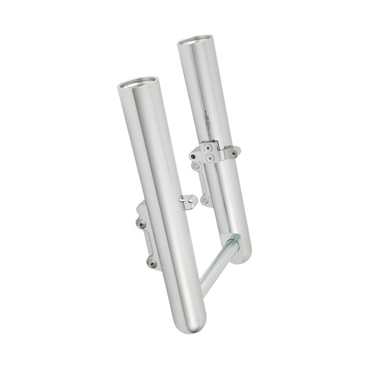 ARLEN NESS - FORK LEGS - CHROME - SMOOTH - DUAL DISC