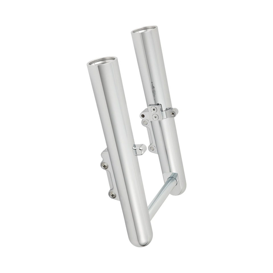 ARLEN NESS - FORK LEGS - CHROME - SMOOTH - DUAL DISC