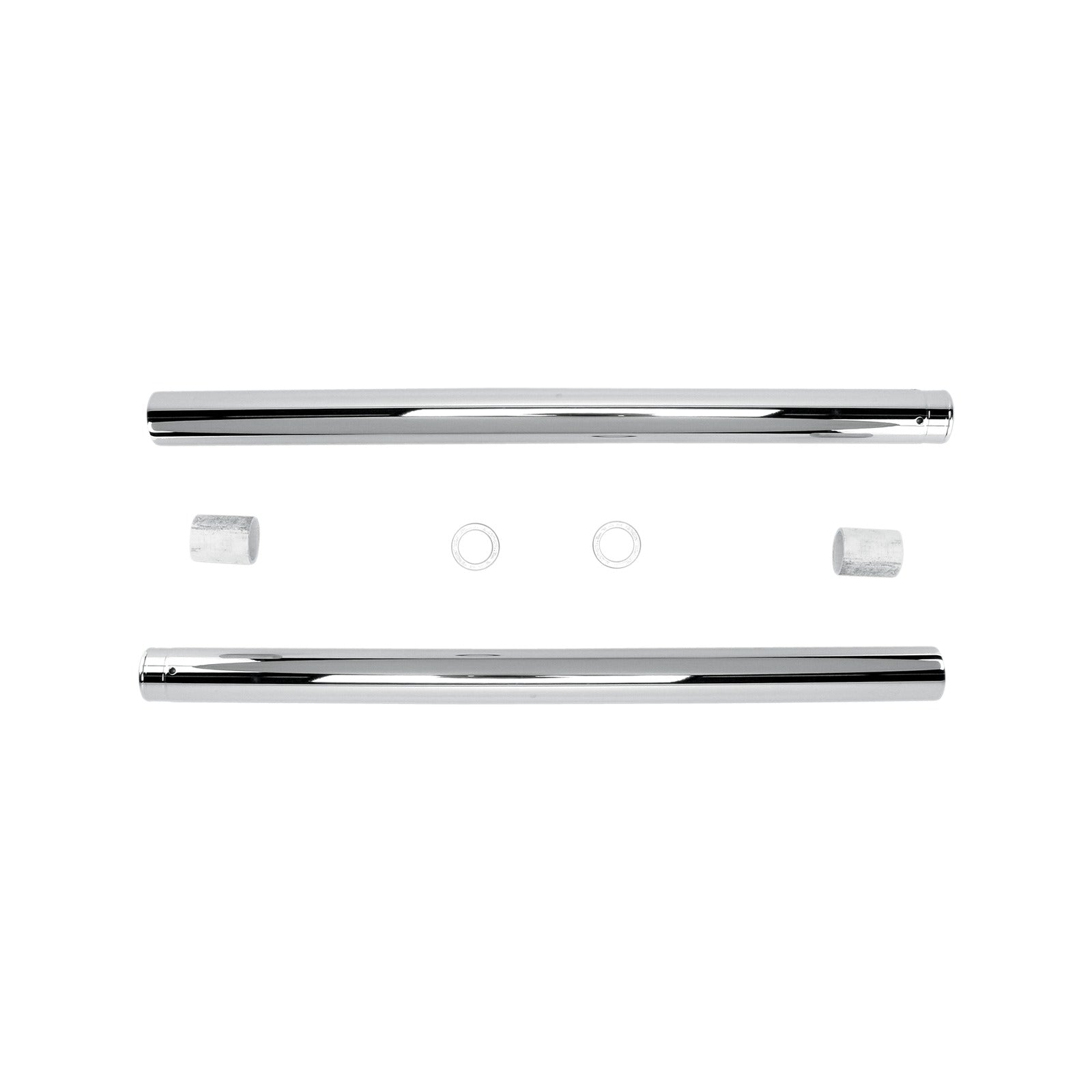 CUSTOM CYCLE ENGINEERING - FORK TUBES - 49 MM - 27.50" - ULTRA CHROME