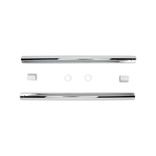 CUSTOM CYCLE ENGINEERING - FORK TUBES - 49 MM - 27.50" - ULTRA CHROME