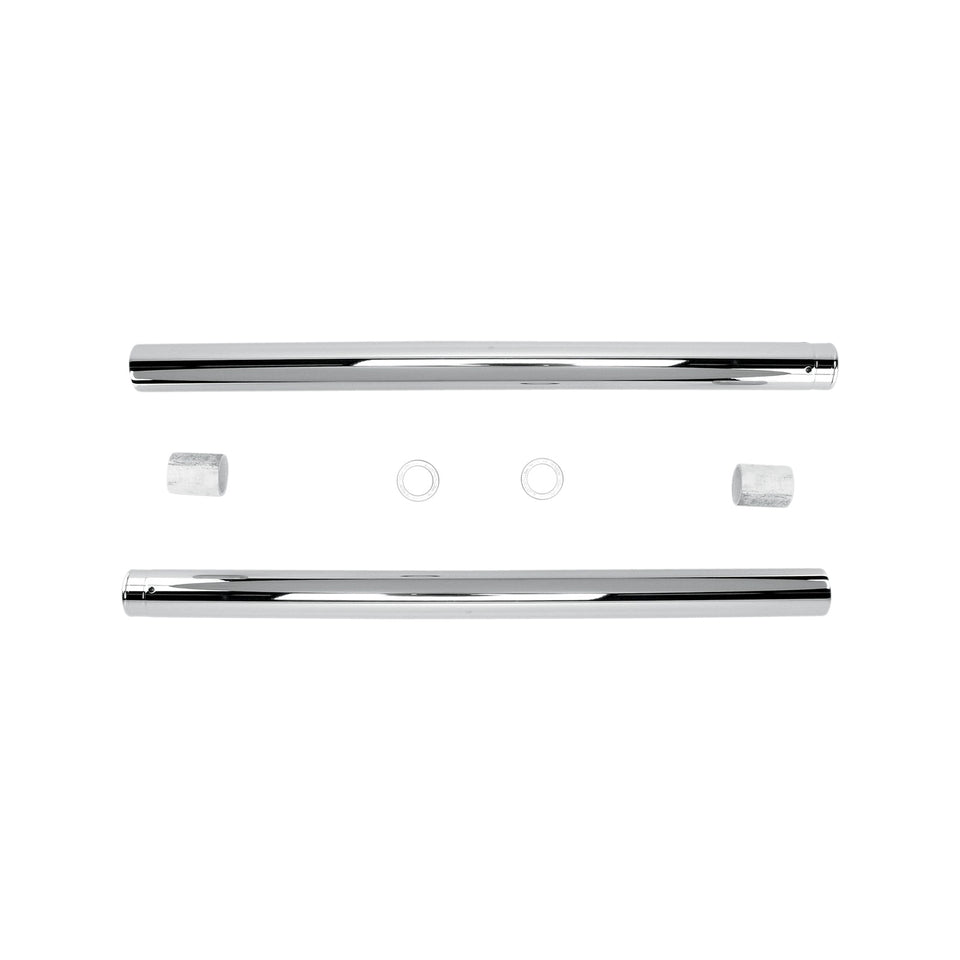 CUSTOM CYCLE ENGINEERING - FORK TUBES - 49 MM - 27.50" - ULTRA CHROME