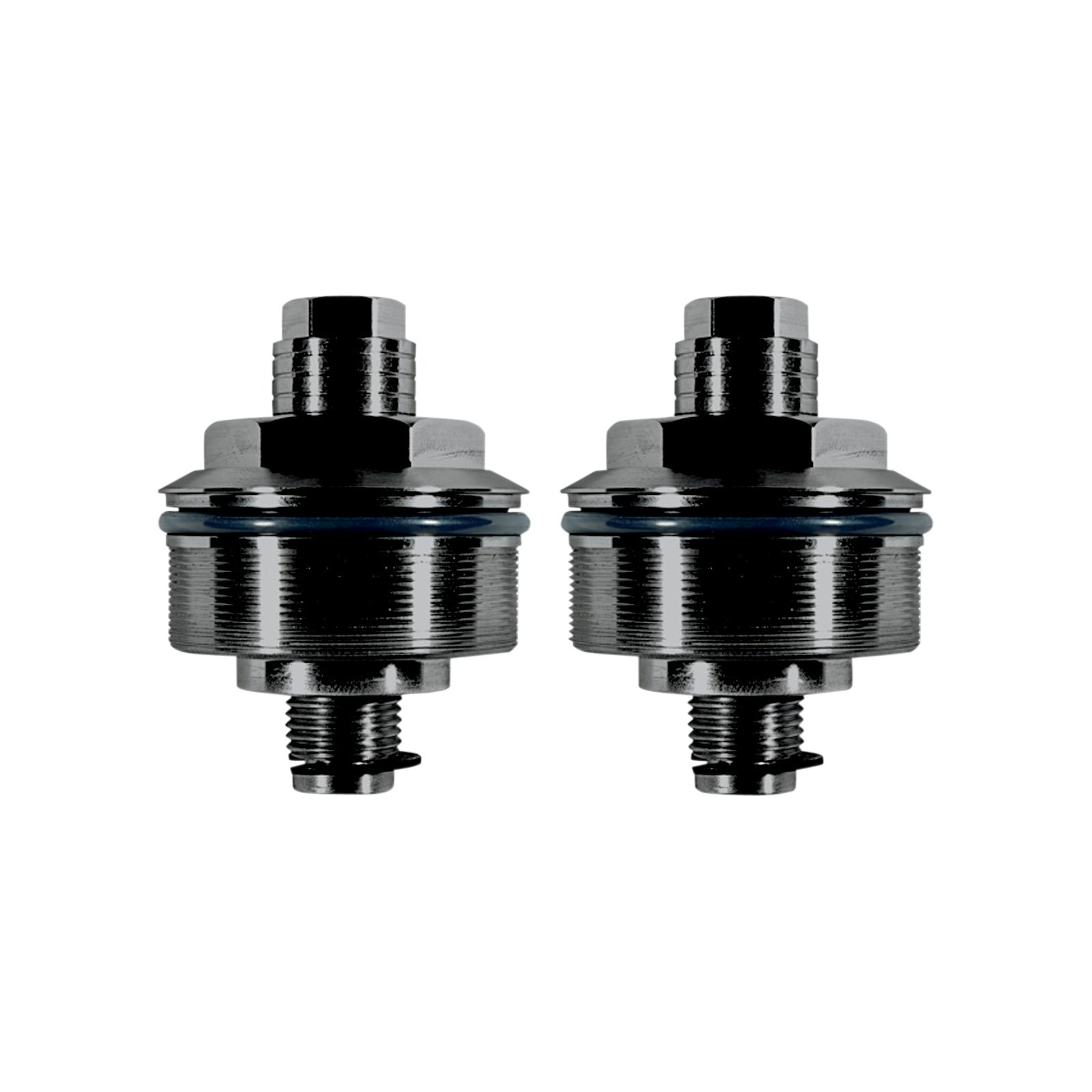 SPEED MERCHANT - FORK PRELOAD ADJUSTER - 49 MM - BLACK ANODIZED