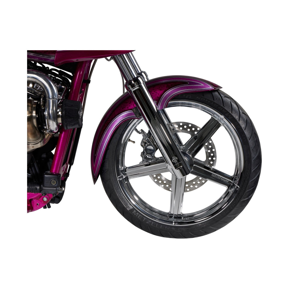 CUSTOM CYCLE ENGINEERING - FORK TUBES - 49 MM - 23.75" - HARD CHROME - STANDARD