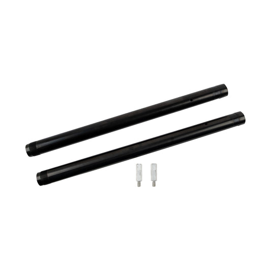 CUSTOM CYCLE ENGINEERING - FORK TUBE - 43 MM - LH 25" | RH 24-3/4" (+2") - BLACK DLC