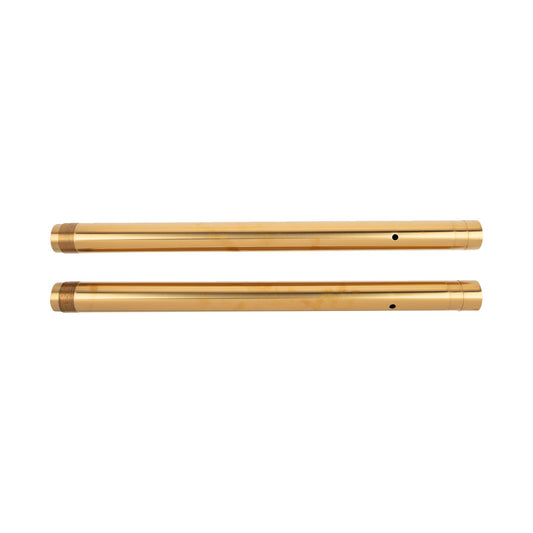 CUSTOM CYCLE ENGINEERING - FORK TUBE - 43 MM - LH 23" | RH 22-3/4" (STOCK) - GOLD TIN