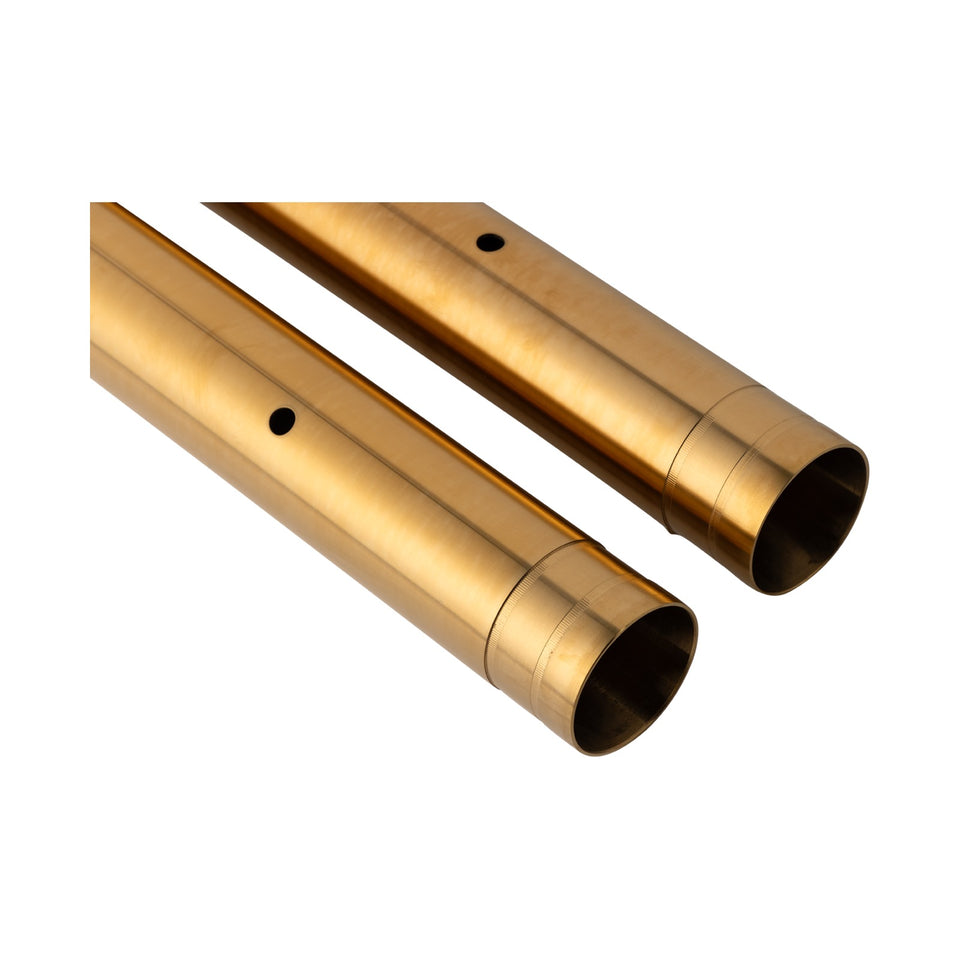 CUSTOM CYCLE ENGINEERING - FORK TUBES - 47 MM - 21.18" - GOLD