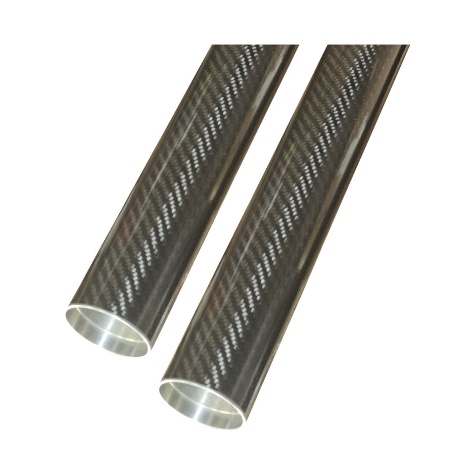 CUSTOM CYCLE ENGINEERING - FORK TUBES - 49 MM - 23.75" - BLACK