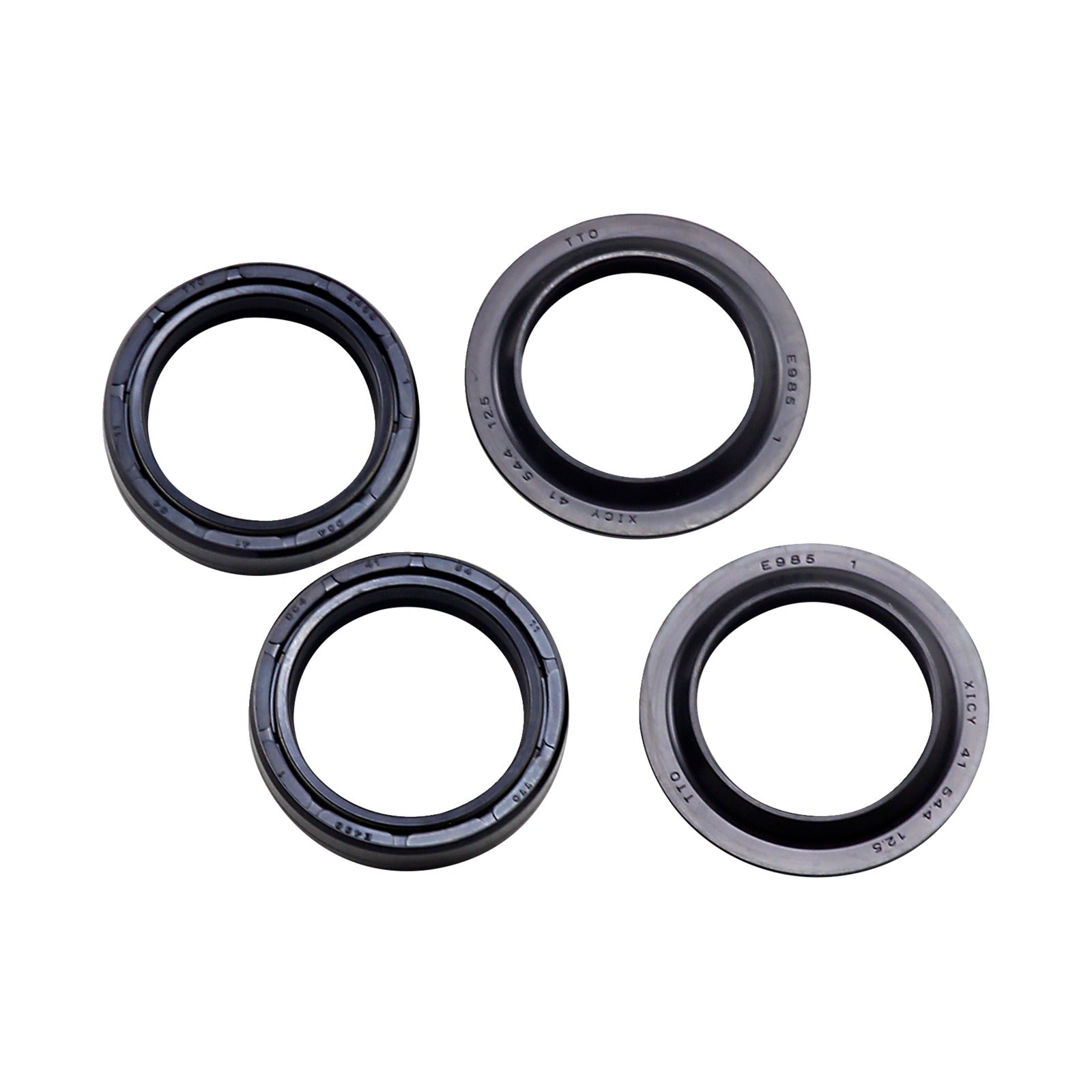 DRAG SPECIALTIES - FORK SEAL/DUST WIPER KIT - 41 MM X 54 MM X 11 MM | 41 MM X 54.4 MM X 12 MM