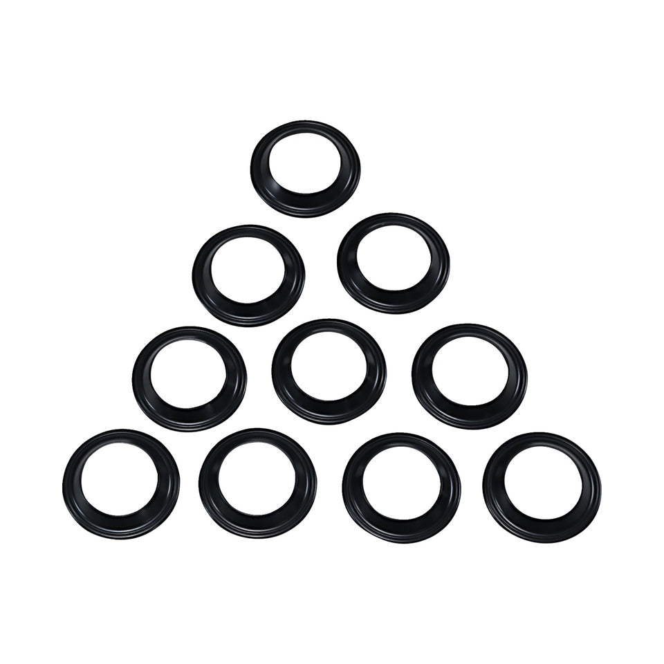 DRAG SPECIALTIES - FORK WIPER SEALS - 39 MM - SHOWA FORKS - 10-PACK
