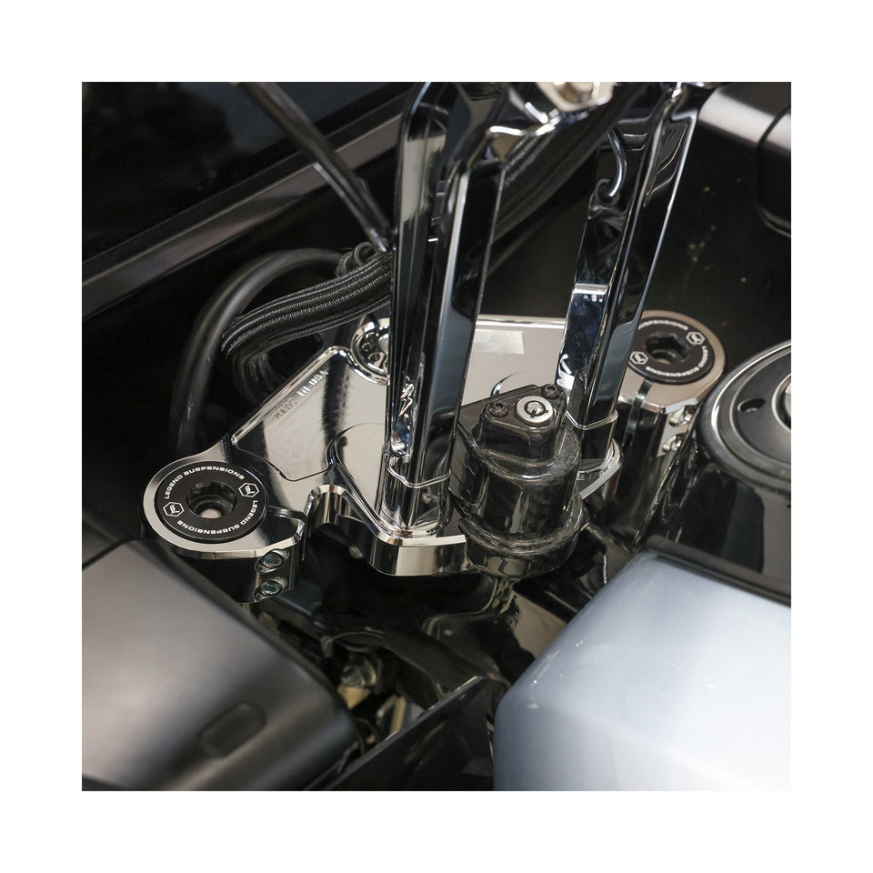 THRASHIN SUPPLY CO. - COVER STEERING LOCK - GLOSS WEAVE CARBON FIBER