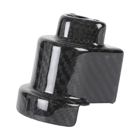 THRASHIN SUPPLY CO. - COVER STEERING LOCK - GLOSS WEAVE CARBON FIBER