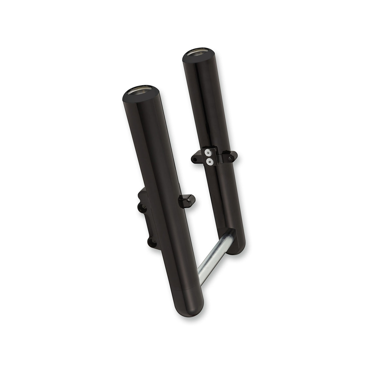 ARLEN NESS - FORK LEGS - BLACK ANODIZED - HOT LEGS - CUSTOM SINGLE DISC - SMOOTH - '00-'07