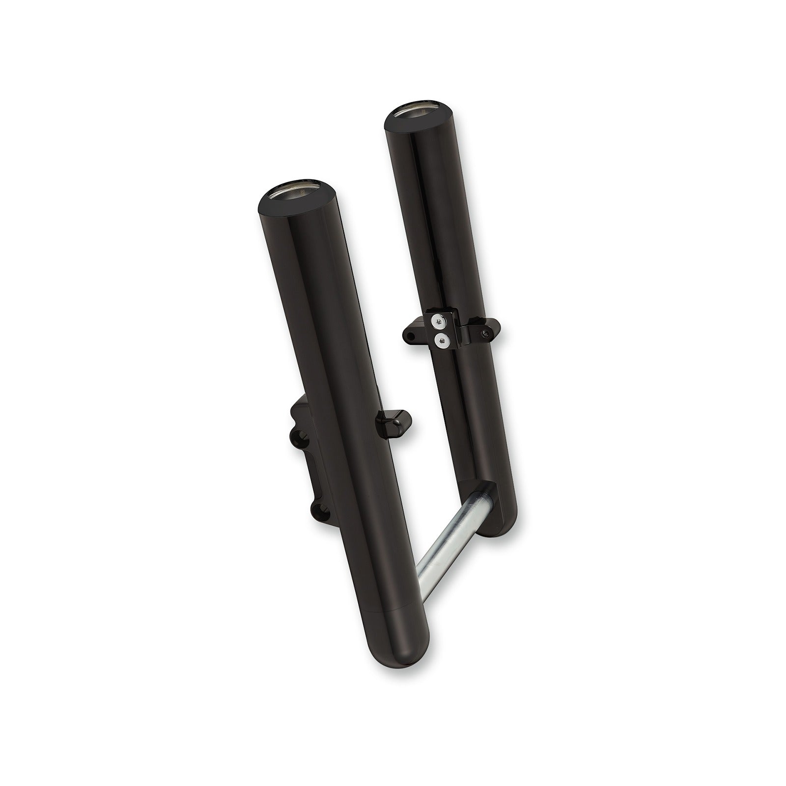ARLEN NESS - FORK LEGS - BLACK ANODIZED - HOT LEGS - CUSTOM SINGLE DISC - SMOOTH - '00-'07