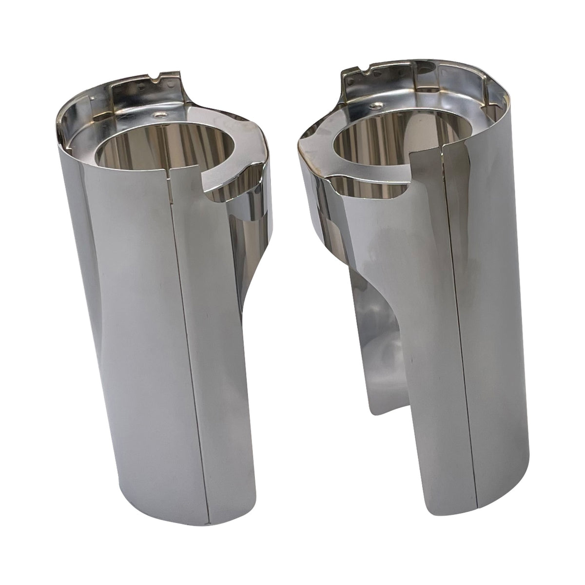 ARLEN NESS - FORK BOOT COVER - CHROME - SMOOTH