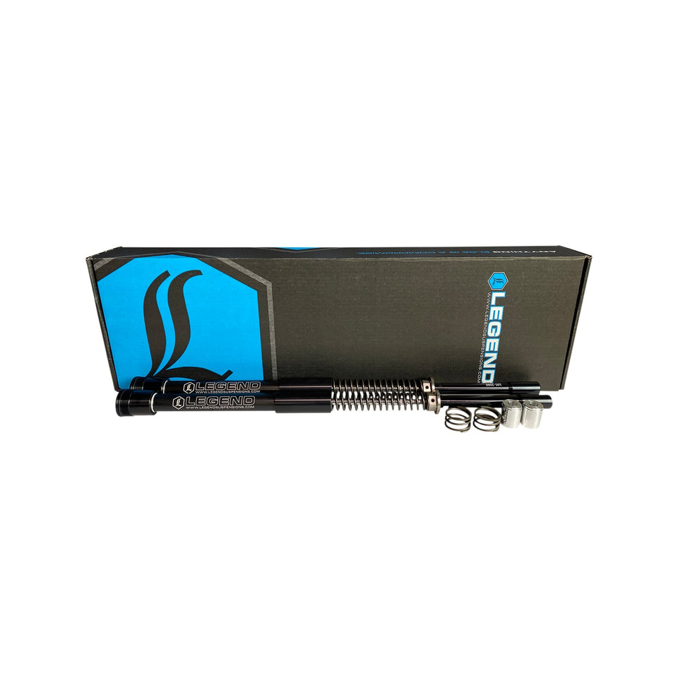 LEGEND SUSPENSION - AXEO +2 FRONT END SUSPENSION - 49 MM - RAISED +2" - '06-'17 DYNA