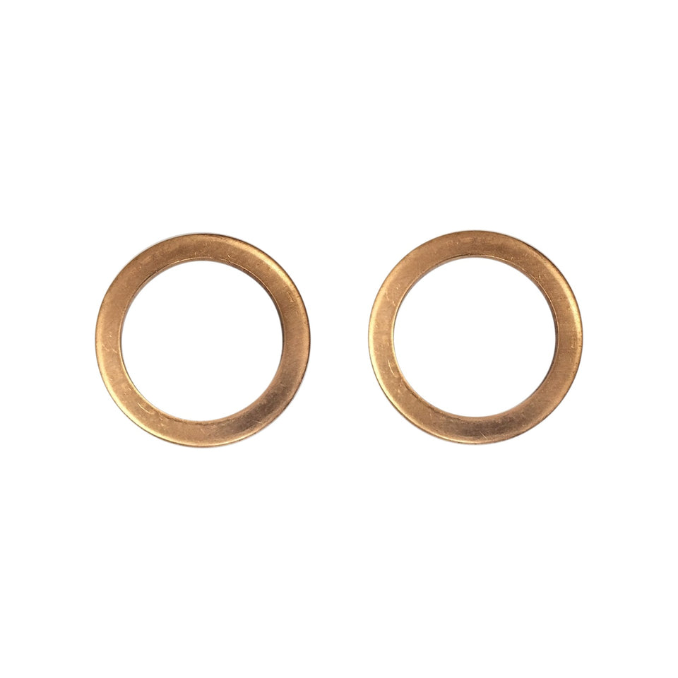 DRAG SPECIALTIES - REPLACEMENT FORK DAMPER TUBE MOUNT WASHERS - 14 MM