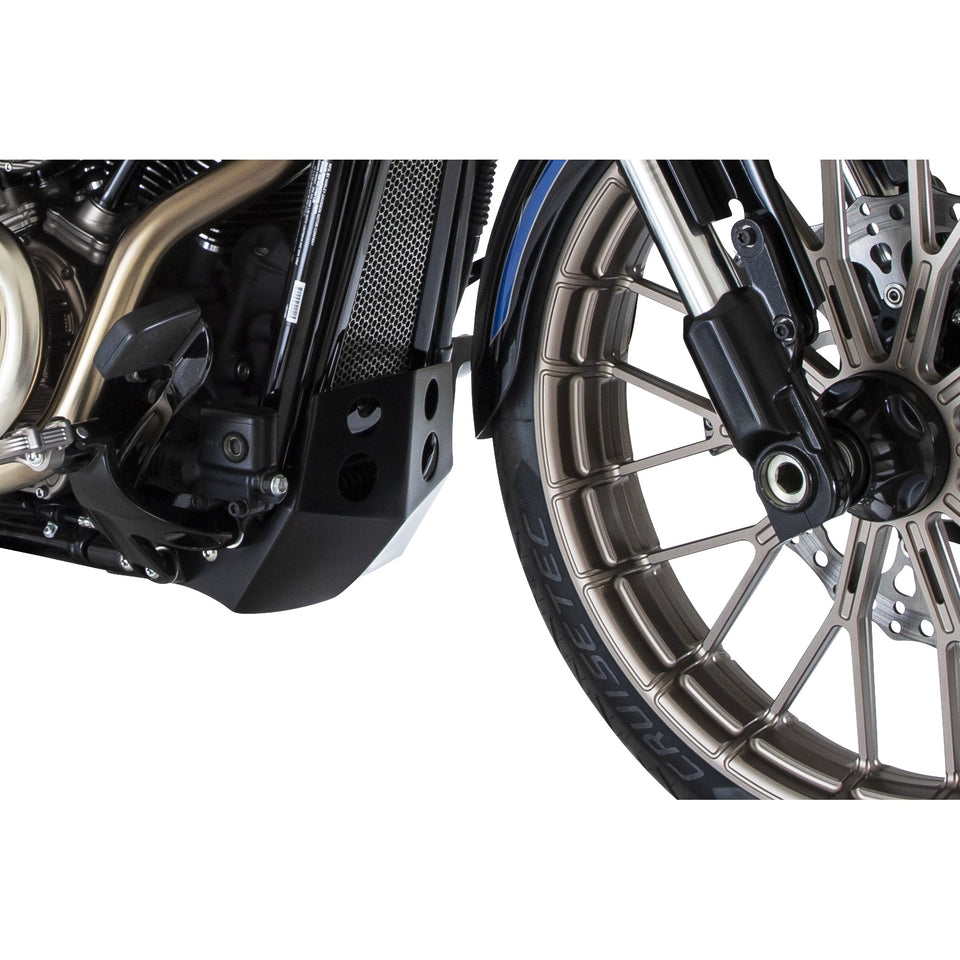 SPEED MERCHANT - SKID PLATE - BLACK - SOFTAIL