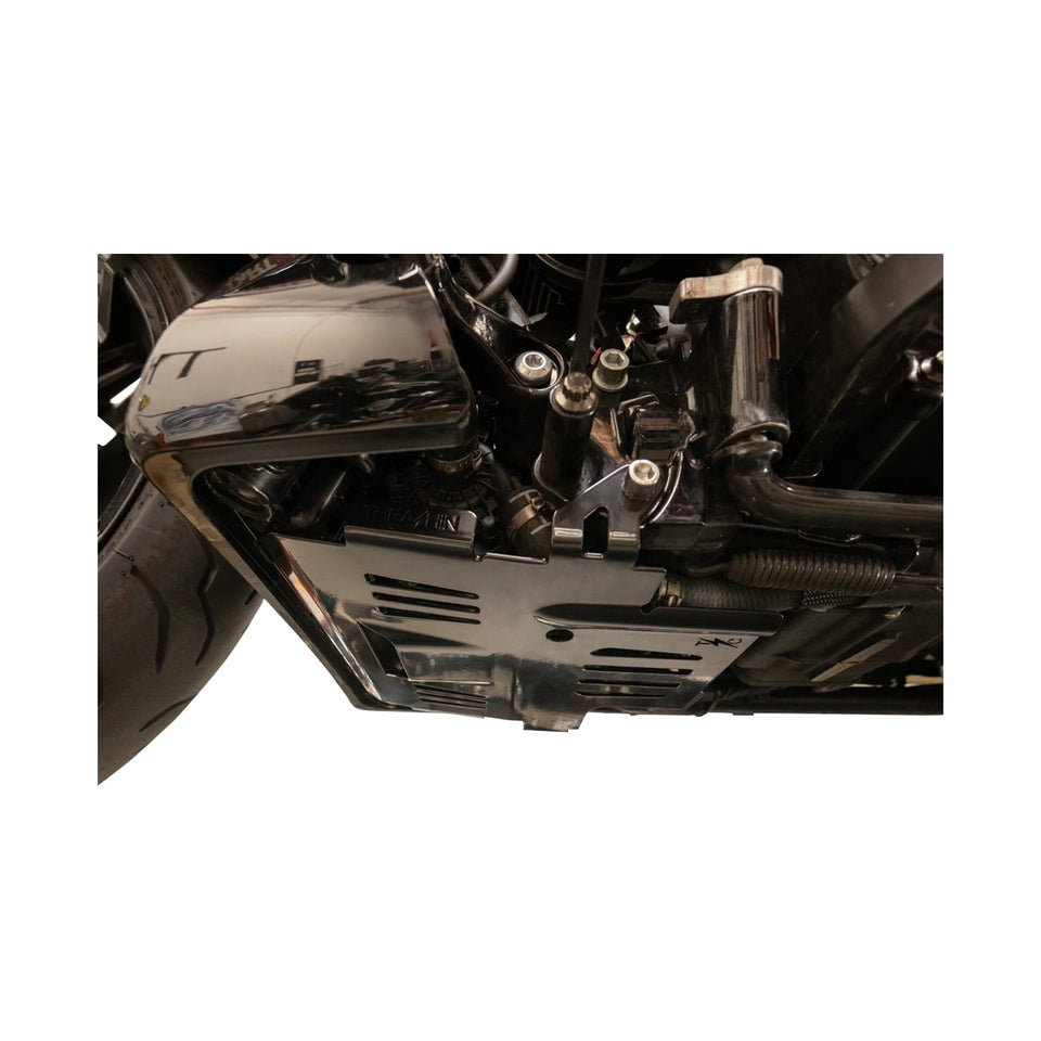 THRASHIN SUPPLY CO. - SKID PLATE - BLACK - HD TOURING