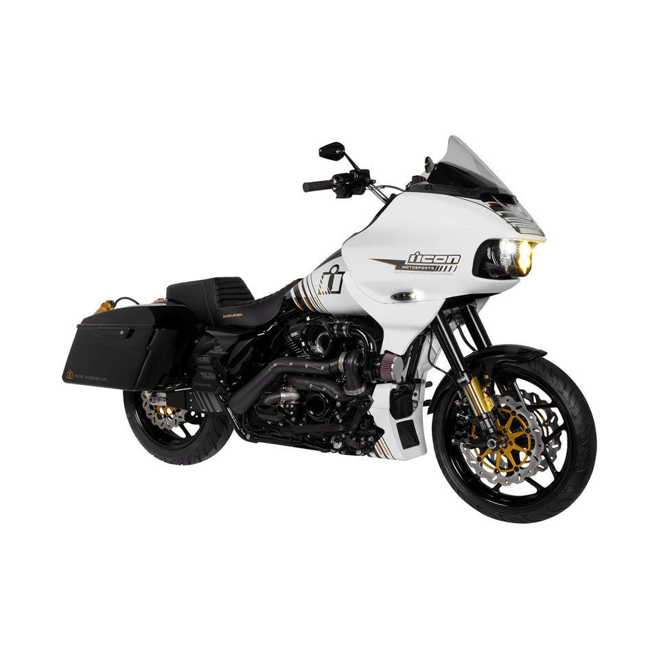 SADDLEMEN - COVER SIDE CARBON FIBER GLOSS