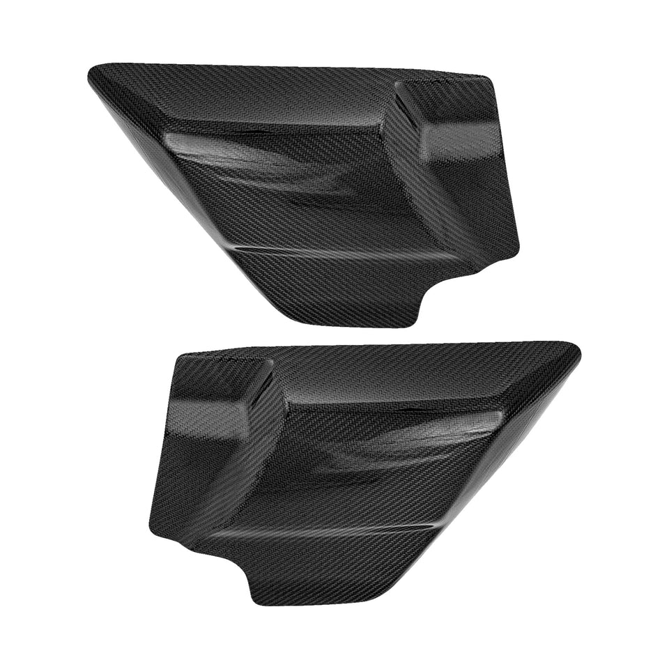 SADDLEMEN - SIDE COVER - CARBON FIBER/GLOSS