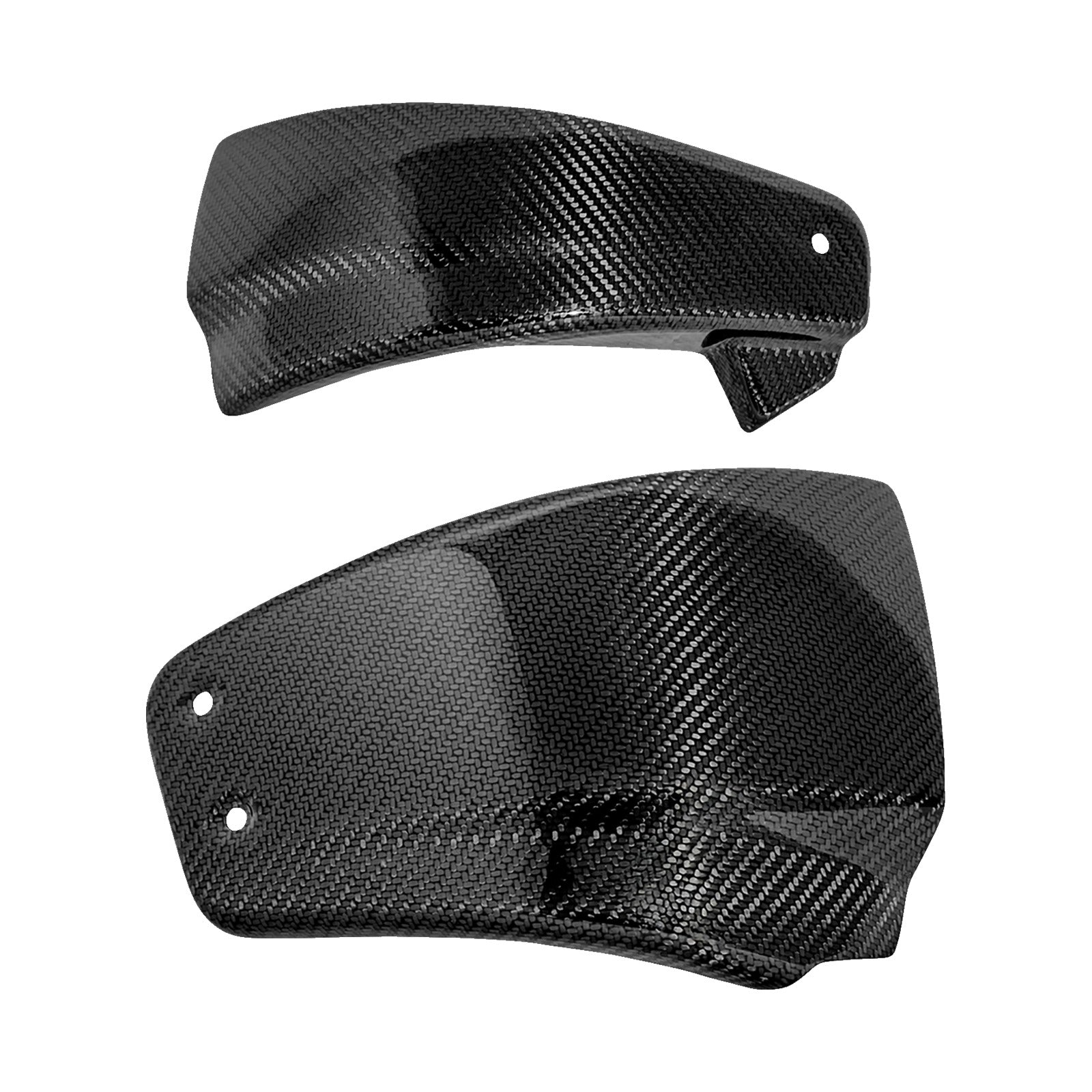 SADDLEMEN - SIDE COVER - CARBON FIBER/GLOSS