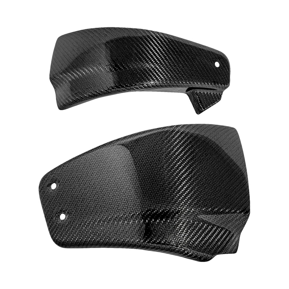 SADDLEMEN - SIDE COVER - CARBON FIBER/GLOSS