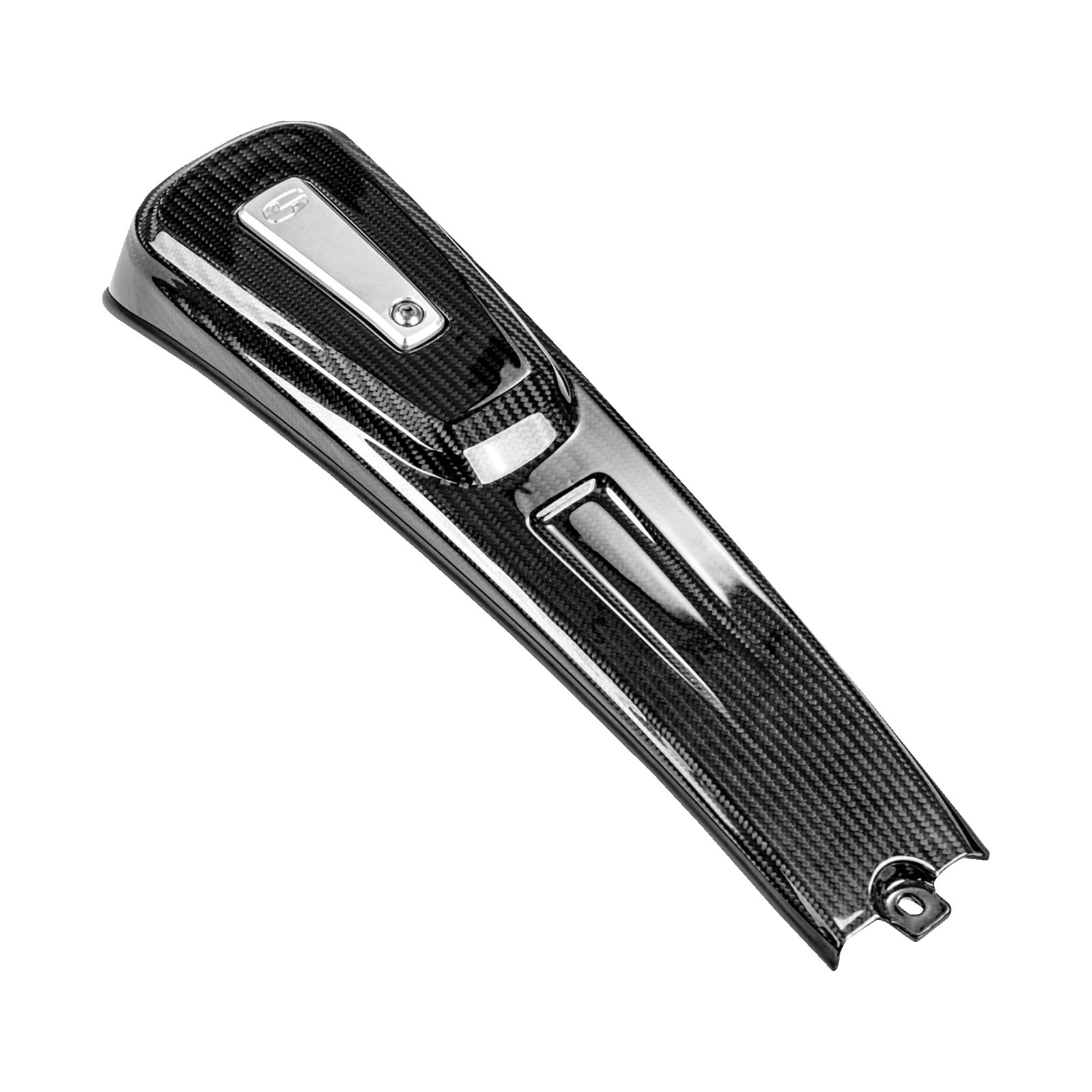 SADDLEMEN - DASH CONSOLE - SIDE FILL - CARBON FIBER/GLOSS - HARLEY-DAVIDSON(R) - SOFTAIL