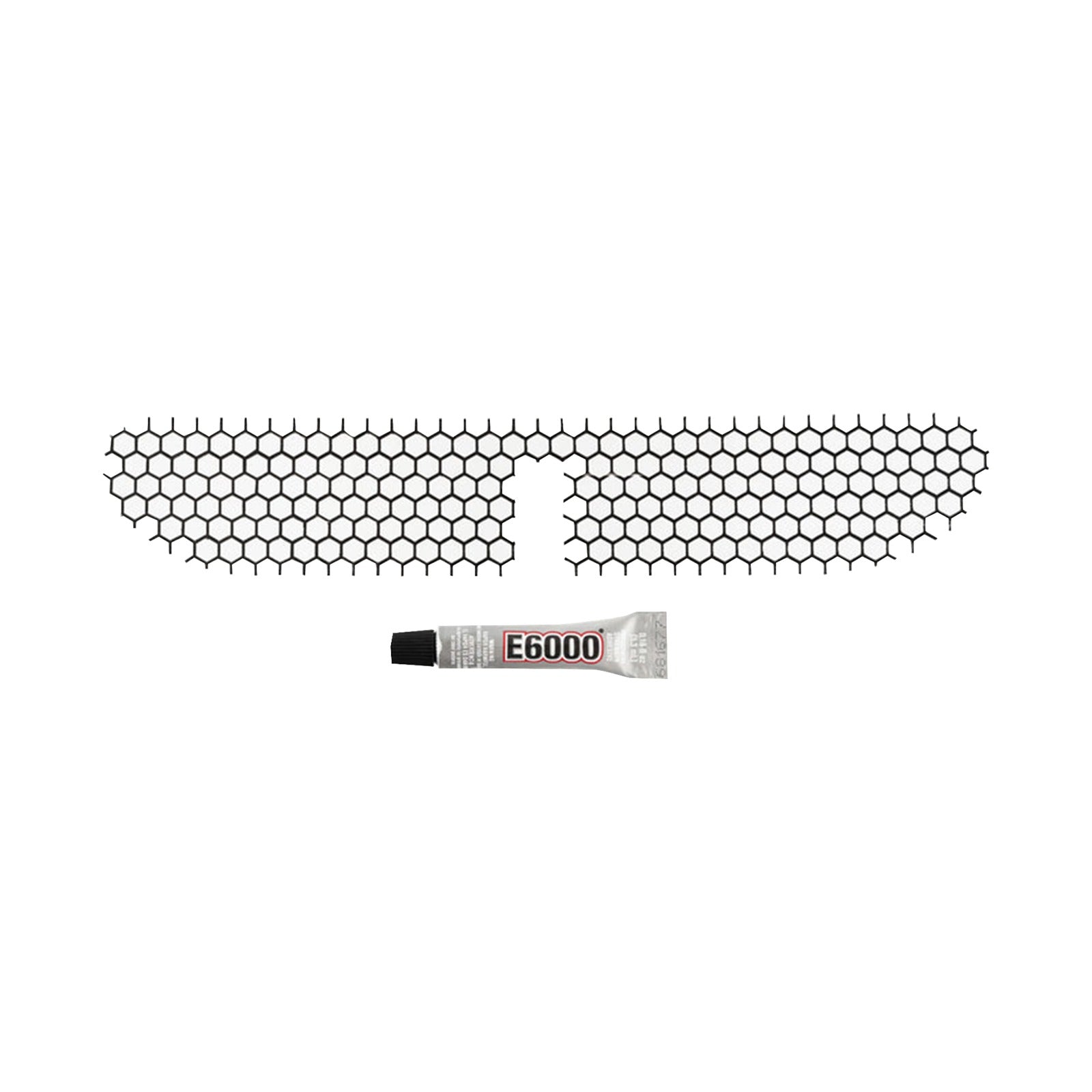 KLOCK WERKS - FAIRING VENT SCREEN - HONEYCOMB - BLACK – FLHT/FLHX