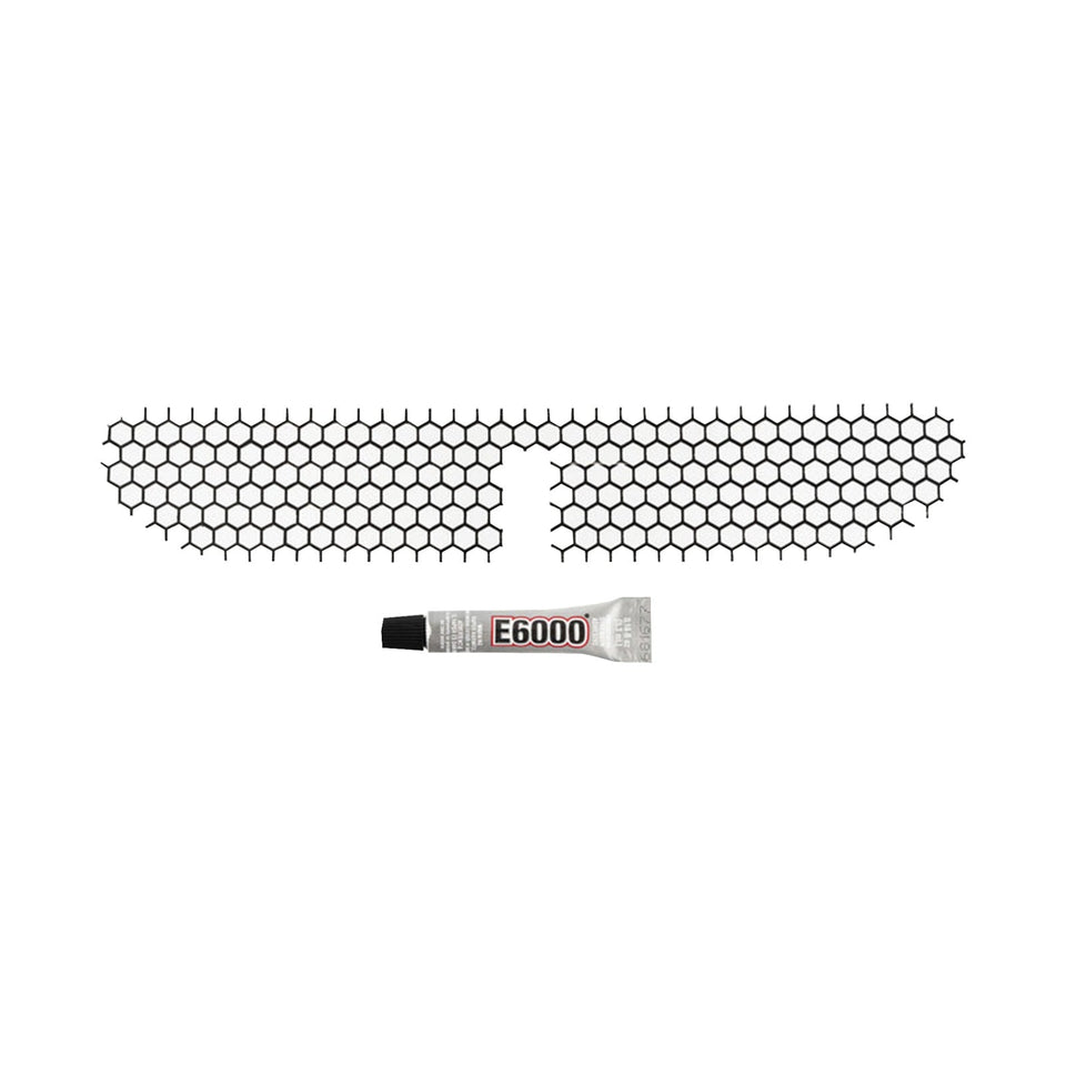 KLOCK WERKS - FAIRING VENT SCREEN - HONEYCOMB - BLACK – FLHT/FLHX