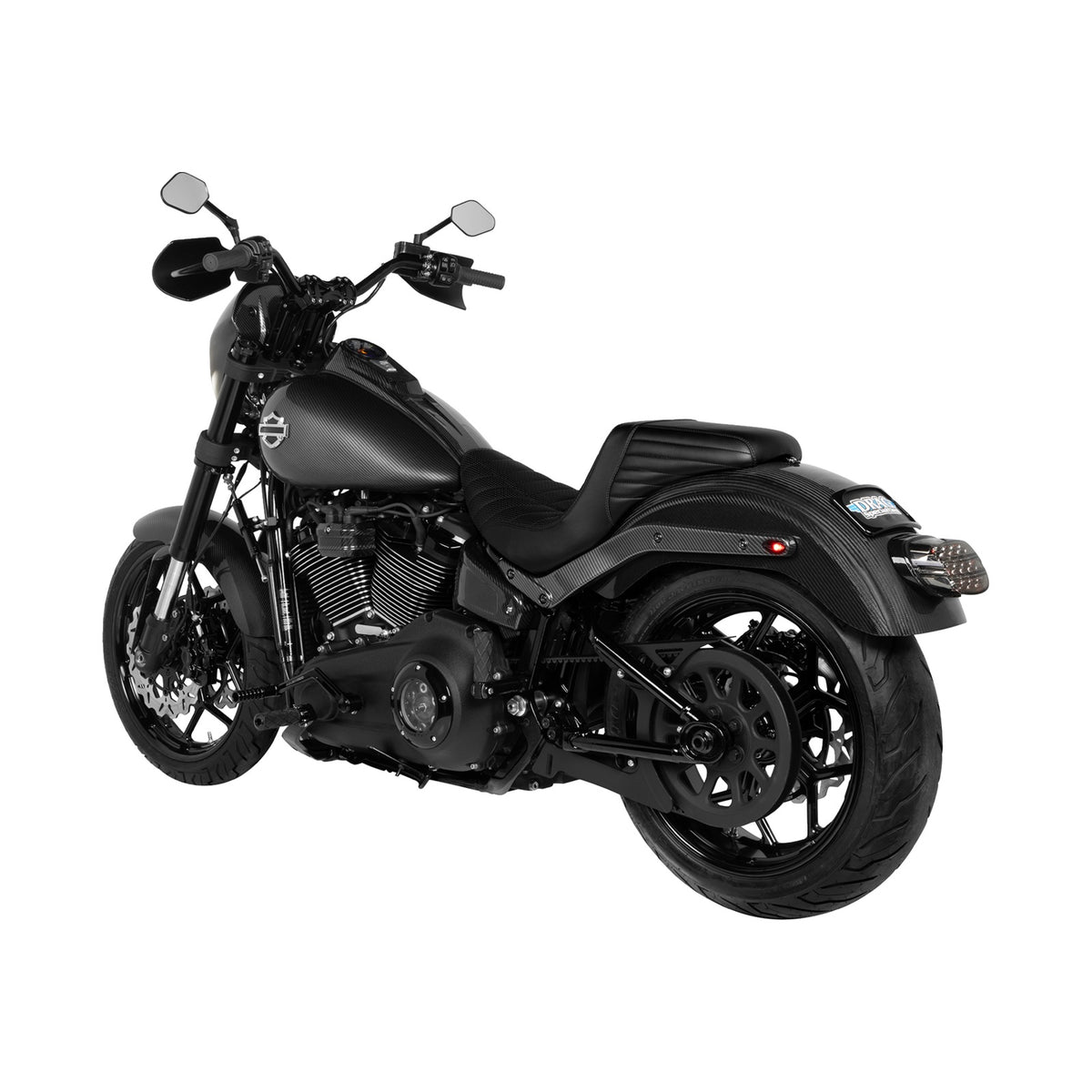 THRASHIN SUPPLY CO. - 1" HANDLEBAR - MID BEND - BLACK