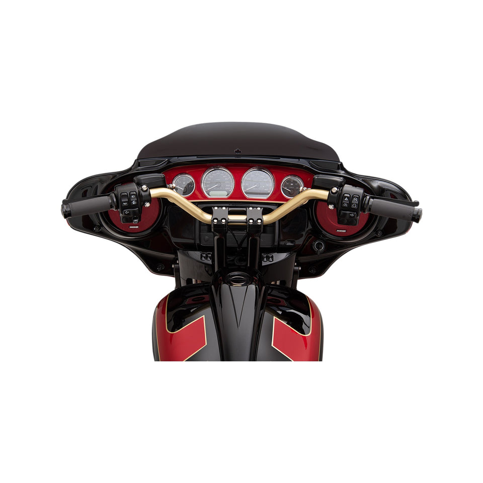THRASHIN SUPPLY CO. - 1" HANDLEBAR - MID BEND - BLACK