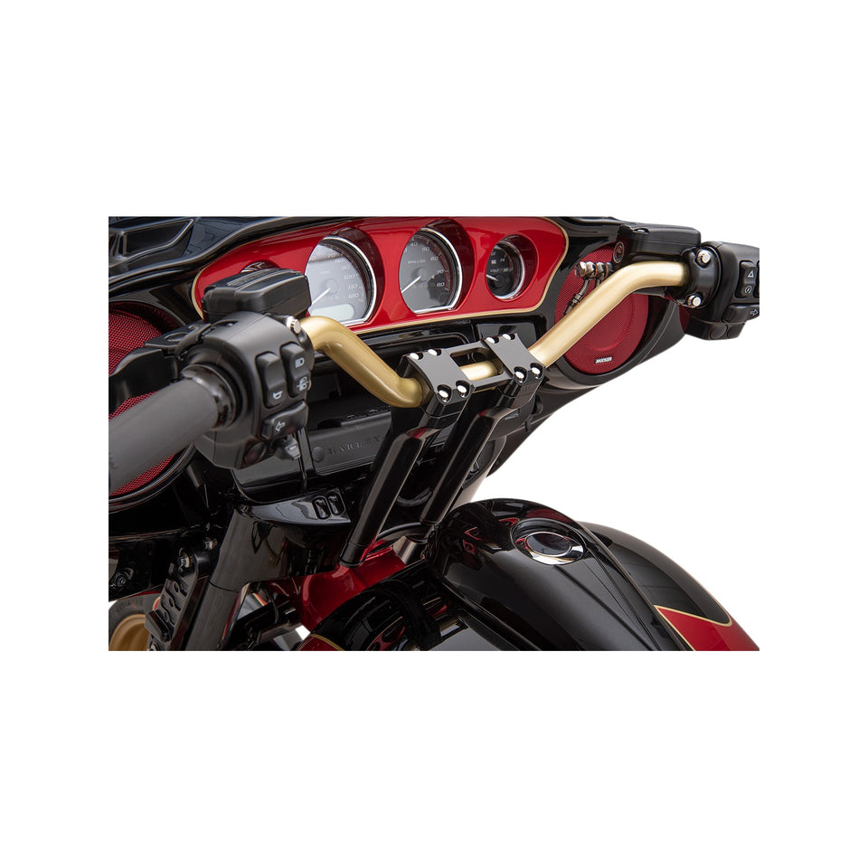THRASHIN SUPPLY CO. - 1" HANDLEBAR - MID BEND - BLACK