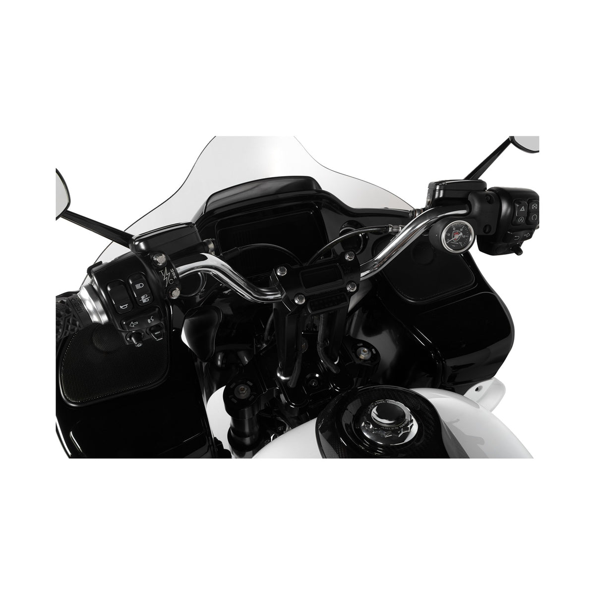 THRASHIN SUPPLY CO. - 1" HANDLEBAR - HIGH BEND - CHROME
