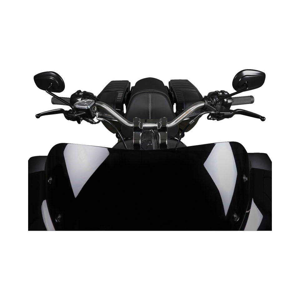 THRASHIN SUPPLY CO. - 1" HANDLEBAR - MID BEND - STAINLESS STEEL