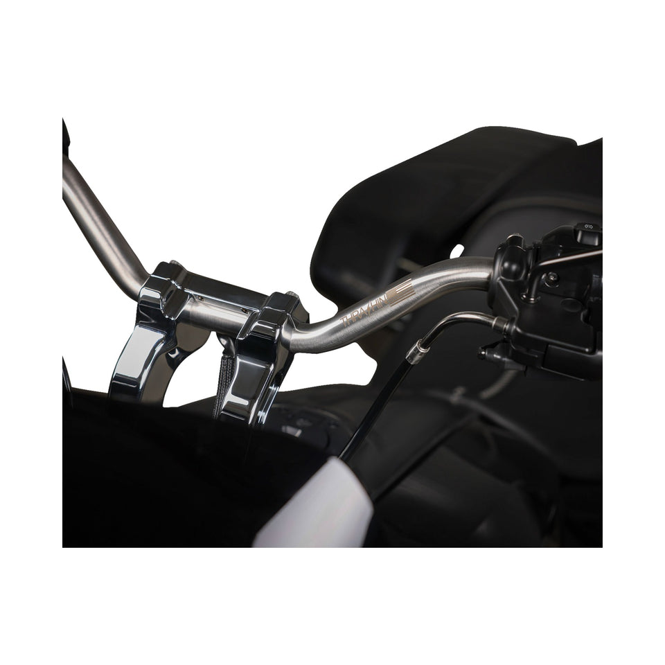 THRASHIN SUPPLY CO. - 1" HANDLEBAR - MID BEND - STAINLESS STEEL